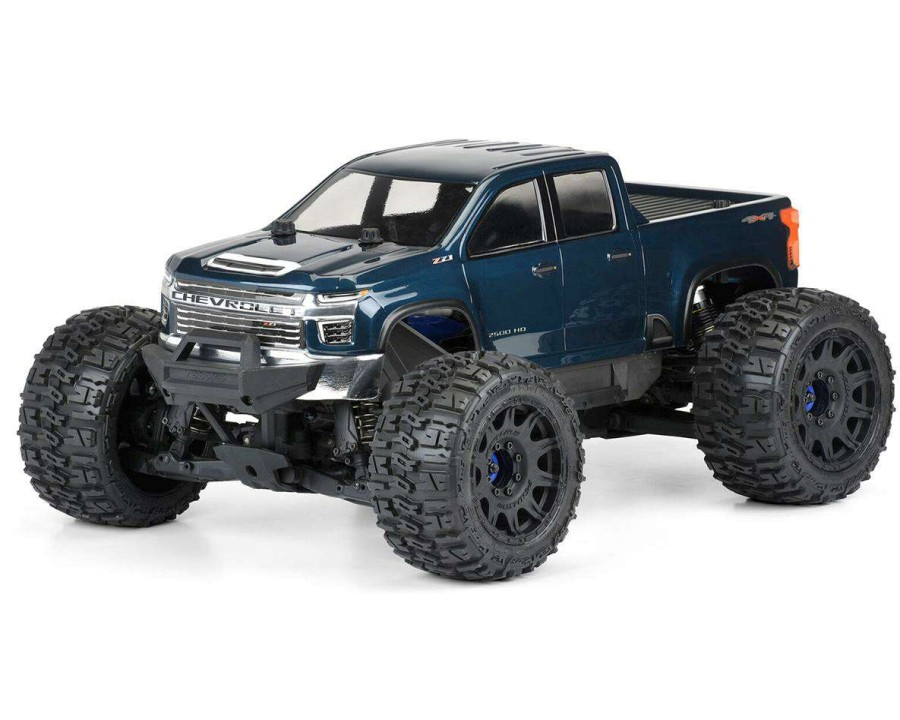 Parts Pro-Line | Pro-Line 2021 Chevy Silverado 2500 Hd Monster Truck Body (Clear) (Maxx)