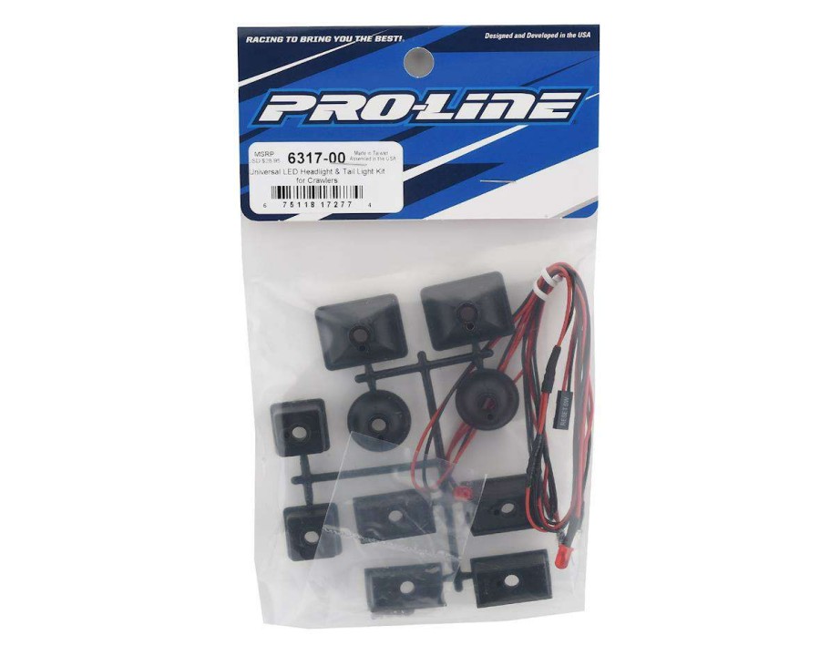 Parts Pro-Line | Pro-Line Universal Crawler Led Headlight & Tail Light Kit