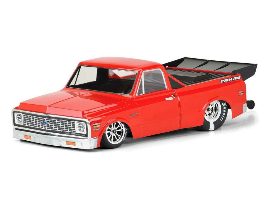 Parts Pro-Line | Pro-Line 1972 Chevy C-10 1/10 Short Course No Prep Drag Racing Body (Clear)