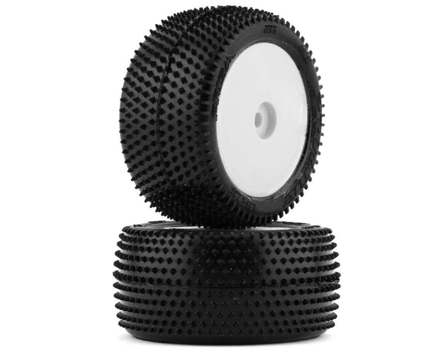 Tires/Wheels Pro-Line | Pro-Line Mini-B Rear Pre-Mounted Prism Carpet Tire (White) (2) (Z3)