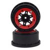 Tires/Wheels Pro-Line | Pro-Line Split Six Bead-Loc Short Course Rear Wheels (Black/Red) (2) W/12Mm Hex (Slash Rear)