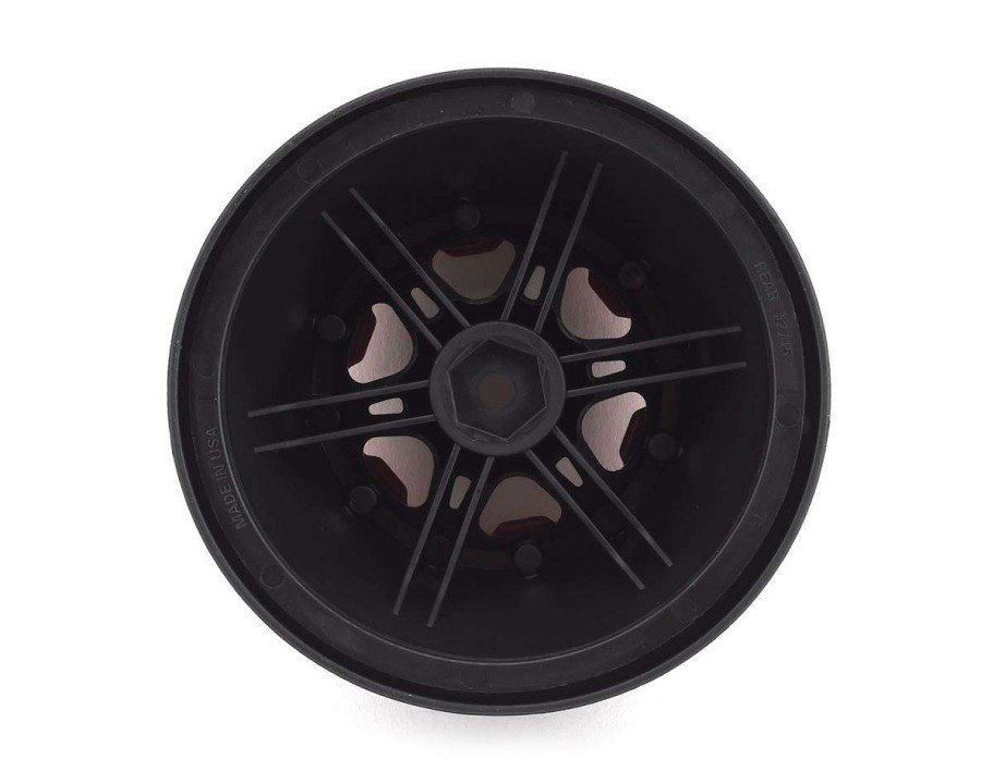 Tires/Wheels Pro-Line | Pro-Line Split Six Bead-Loc Short Course Rear Wheels (Black/Red) (2) W/12Mm Hex (Slash Rear)