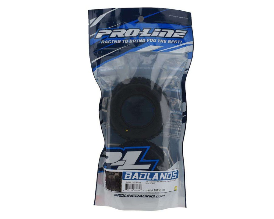 Tires/Wheels Pro-Line | Pro-Line Badlands Mx Sc 2.2 /3.0 Short Course Truck Tires (2) (M2)