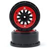 Tires/Wheels Pro-Line | Pro-Line F-11 Bead-Loc Short Course Wheels (Black/Red) (2) W/12Mm Hex (Slash Rear)