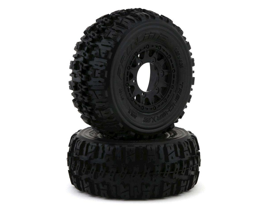 Tires/Wheels Pro-Line | Pro-Line Trencher X Sc 2.2/3.0 Tires W/Raid Wheels (Black) (2) (M2) W/12Mm Removable Hex