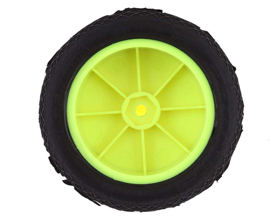 Tires/Wheels Pro-Line | Pro-Line Electron 2.2 4Wd Front Pre-Mounted Tires (2) (Yellow) (Mc) W/12Mm Hex