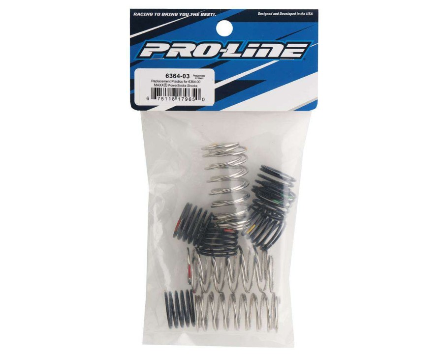 Parts Pro-Line | Pro-Line Traxxas Maxx Powerstroke Shocks Spring Assortment (3)