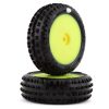 Tires/Wheels Pro-Line | Pro-Line Mini-B Front Pre-Mounted Wedge Carpet Tire (Yellow) (2) (Z3)