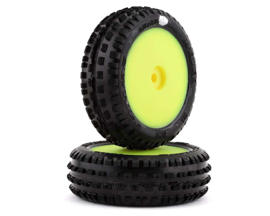 Tires/Wheels Pro-Line | Pro-Line Mini-B Front Pre-Mounted Wedge Carpet Tire (Yellow) (2) (Z3)