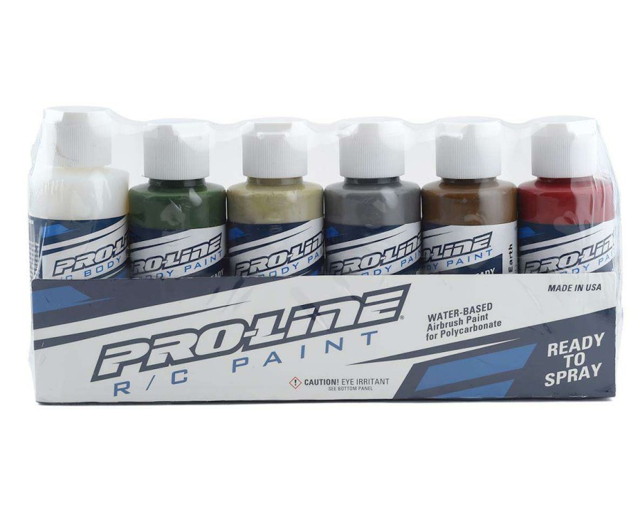 Parts Pro-Line | Pro-Line Rc Body Airbrush Paint Military Color Set (6)