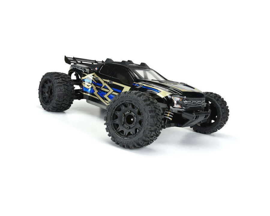 Parts Pro-Line | Pro-Line 2017 Ford F-150 Raptor Pre-Cut Body (Clear) (Rustler 4 4)