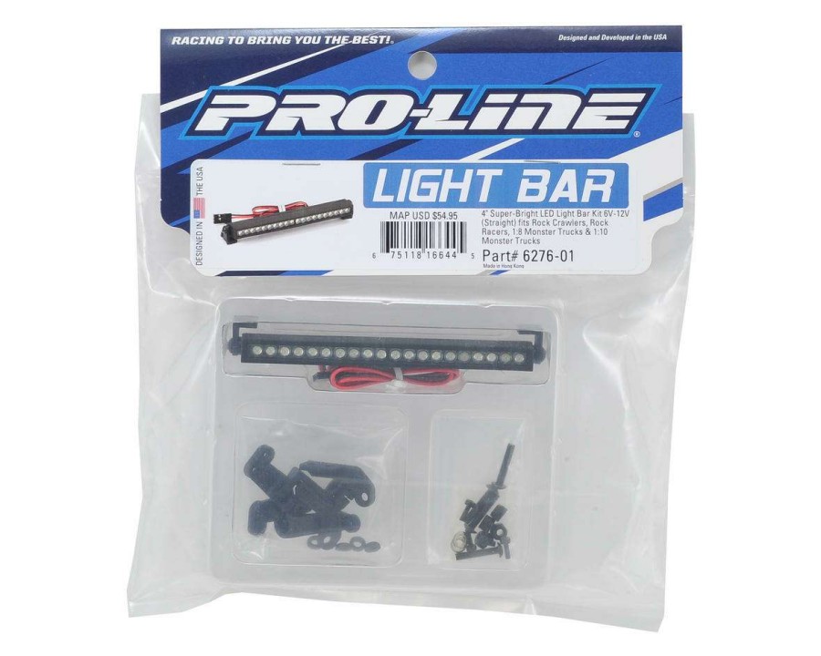 Parts Pro-Line | Pro-Line 4 Straight Super-Bright Led Light Bar Kit (6V-12V)