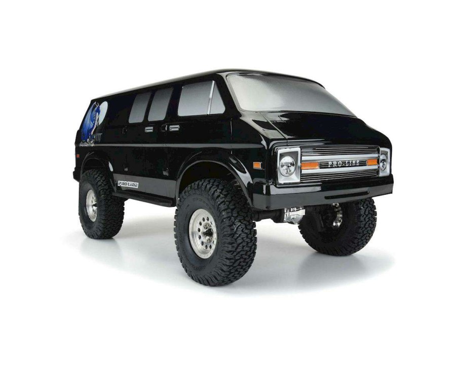 Parts Pro-Line | Pro-Line 70'S Rock Van 12.3 Tough-Color Rock Crawler Body (Black)