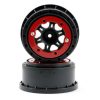 Tires/Wheels Pro-Line | Pro-Line Split Six Bead-Loc Short Course Front Wheels (Black/Red) (2) W/12Mm Hex (Slash Front)