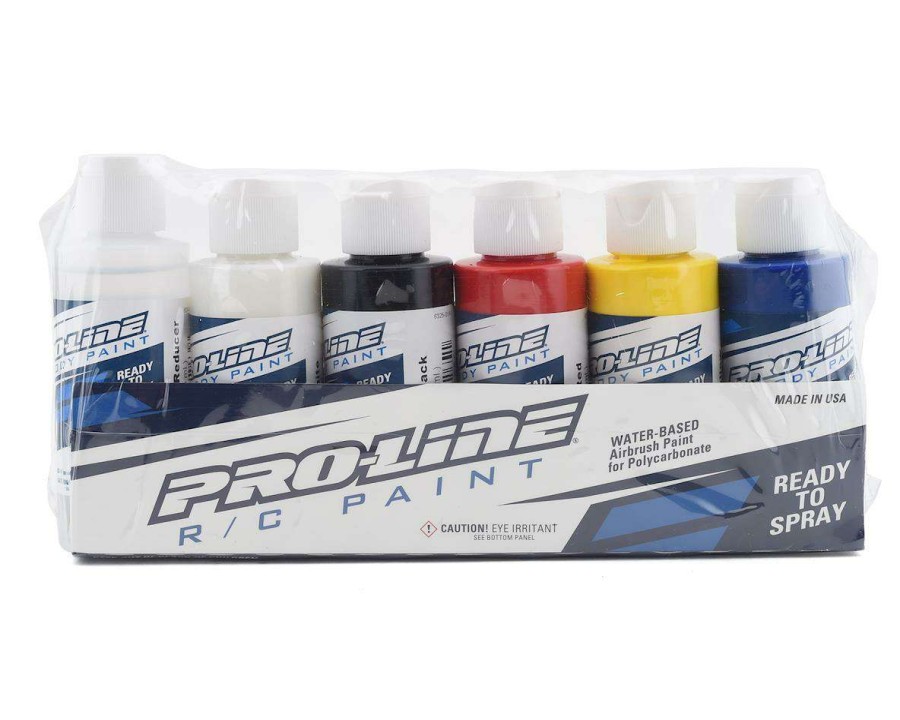 Parts Pro-Line | Pro-Line Rc Body Airbrush Paint Primary Color Set (6)