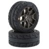 Tires/Wheels Pro-Line | Pro-Line Vector 35/85 2.4 Belted Pre-Mounted On-Road Tires (Grey) (2) (S3) W/14Mm Hex