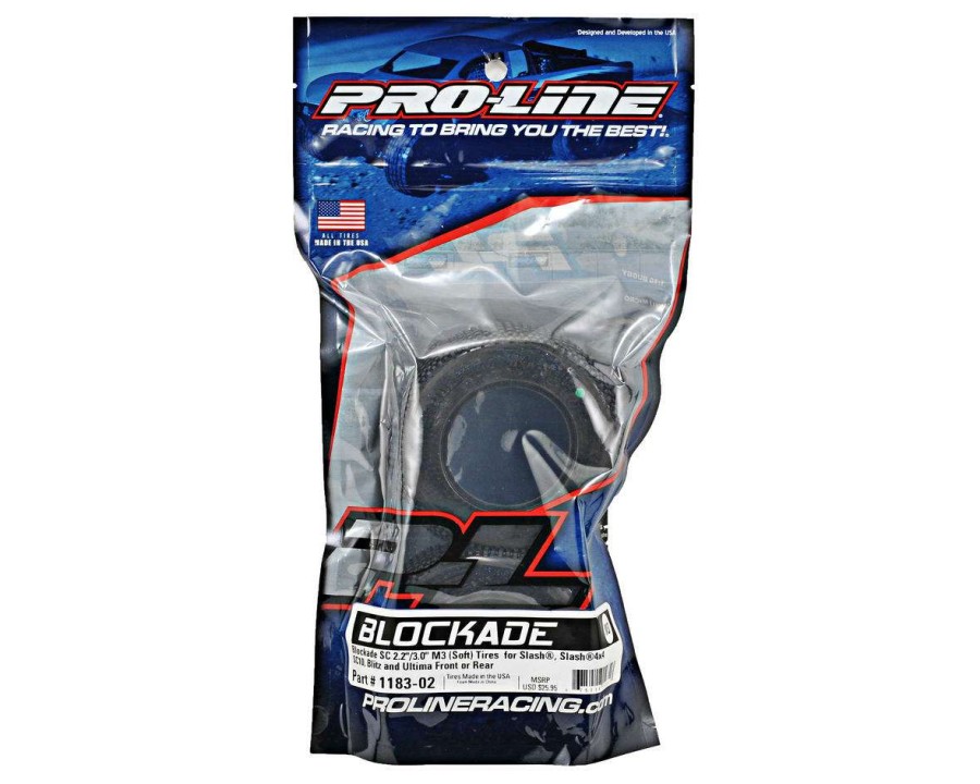 Tires/Wheels Pro-Line | Pro-Line Blockade Sc 2.2 /3.0 Short Course Truck Tires (2) (M3)