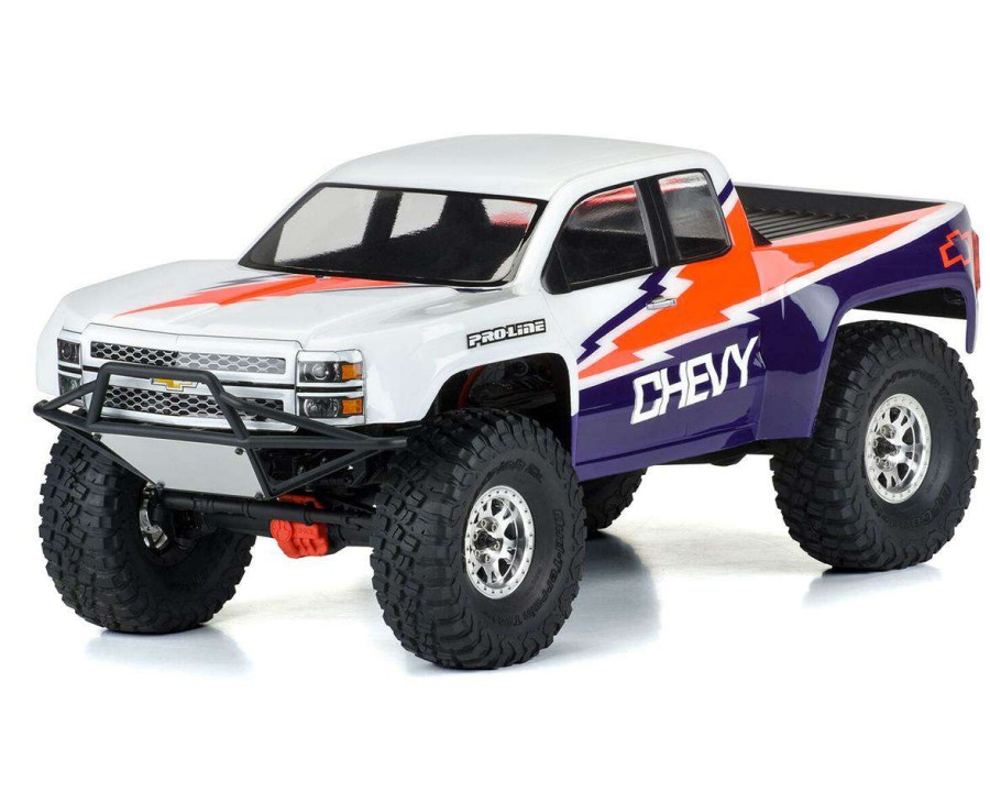 Parts Pro-Line | Pro-Line 1/10 2015 Chevy Silverado Pre-Runner Rock Crawler Body (12.3 ) (Clear)