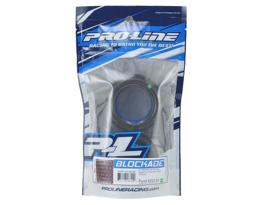 Tires/Wheels Pro-Line | Pro-Line Blockade 2.2 4Wd Buggy Front Tires (2) (M3)