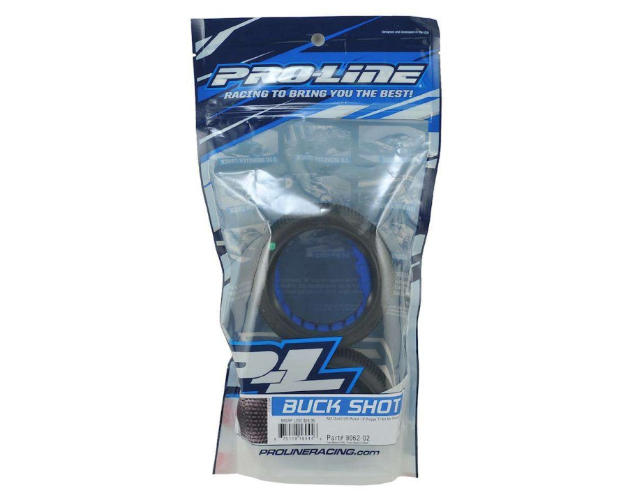 Tires/Wheels Pro-Line | Pro-Line Buck Shot 1/8 Buggy Tires W/Closed Cell Inserts (2) (M3)