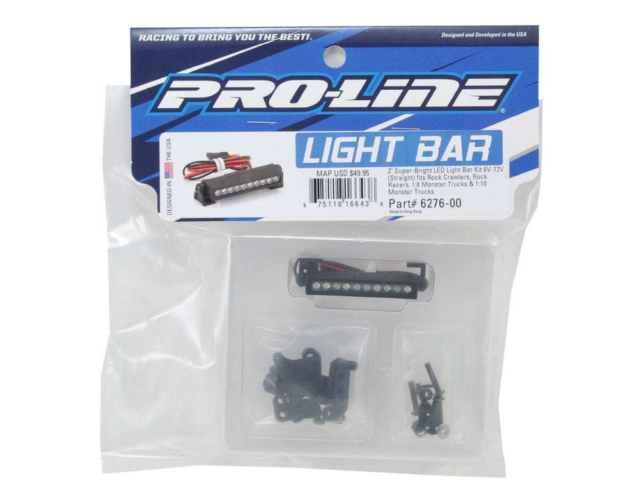 Parts Pro-Line | Pro-Line 2 Straight Super-Bright Led Light Bar Kit (6V-12V)