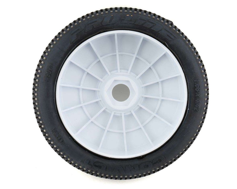 Tires/Wheels Pro-Line | Pro-Line Convict Pre-Mounted 1/8 Buggy Tires (2) (White) (S3) W/Lightweight Wheel