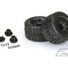 Tires/Wheels Pro-Line | Pro-Line Trencher Hp Belted 2.8 Pre-Mounted Truck Tires (M2) (2) (Black) W/Raid Rear Wheels