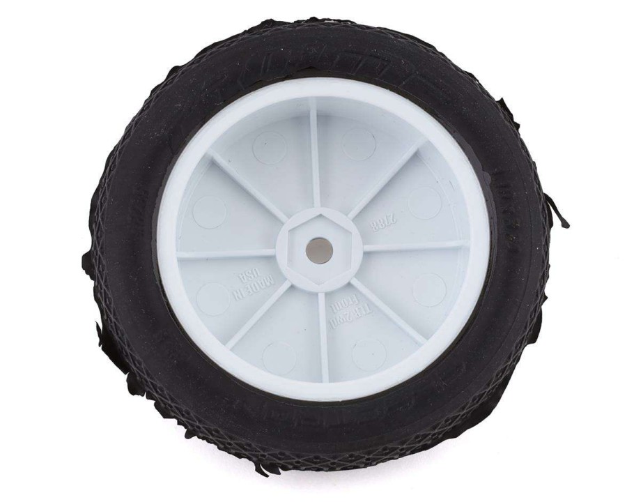 Tires/Wheels Pro-Line | Pro-Line Electron 2.2 2Wd Front Buggy Pre-Mounted Tires (2) (White) (Mc) W/12Mm Hex