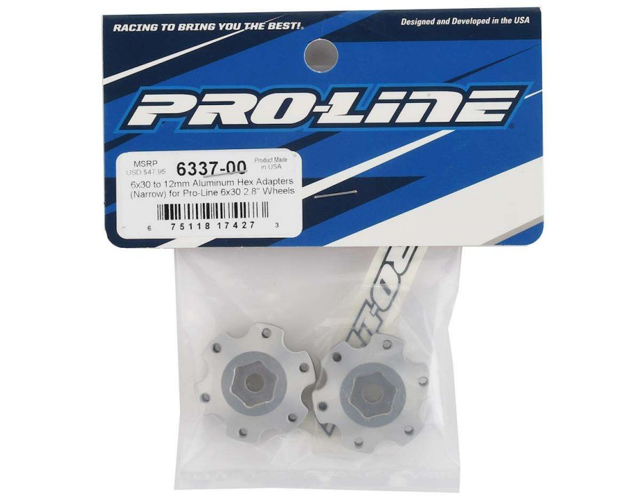 Parts Pro-Line | Pro-Line 6 30 To 12Mm Aluminum Hex Adapters (2) (Narrow)