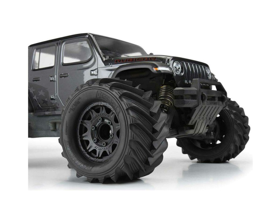 Tires/Wheels Pro-Line | Pro-Line Demolisher 2.8 Pre-Mounted Tires W/Raid 6 30 Wheels (2) (Black) W/Removable Hex