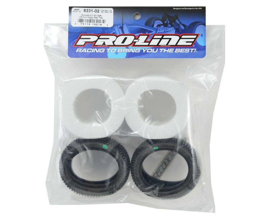 Tires/Wheels Pro-Line | Pro-Line Blockade 2.2 Rear Buggy Tires (2) (M3)