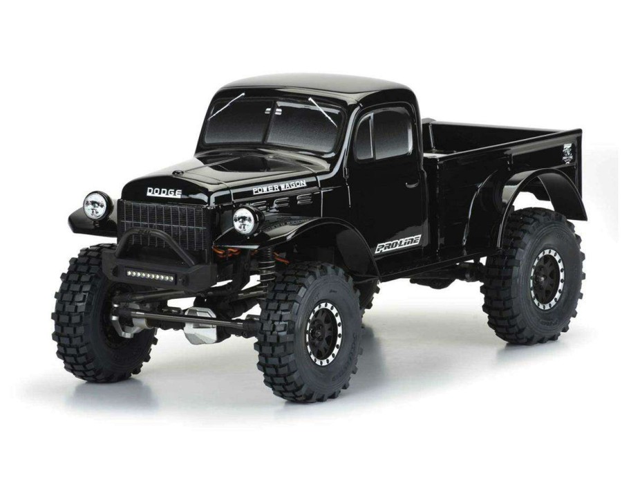 Parts Pro-Line | Pro-Line 1946 Dodge Power Wagon 12.3 Tough-Color Rock Crawler Body (Black)