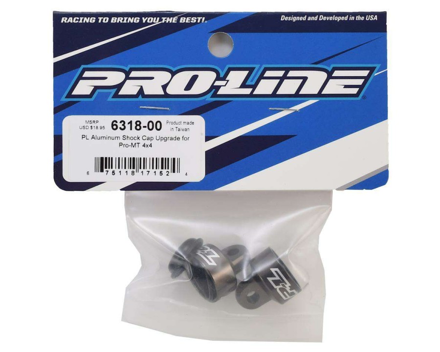 Parts Pro-Line | Pro-Line Pro-Mt 4 4 Aluminum Shock Cap (2)