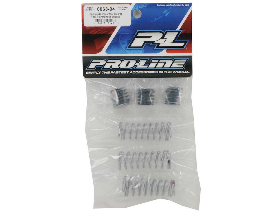 Parts Pro-Line | Pro-Line Powerstroke Rear Shock Spring Tuning Set (6)