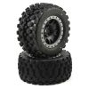 Tires/Wheels Pro-Line | Pro-Line X-Maxx Badlands Mx43 Pro-Loc Pre-Mounted All Terrain Tires (Mx43) W/Impulse Pro-Loc Wheels (Black) (2)