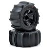 Tires/Wheels Pro-Line | Pro-Line Pre-Mounted Sling Shot (Desperado) (2) (1/16 E-Revo) (Black)