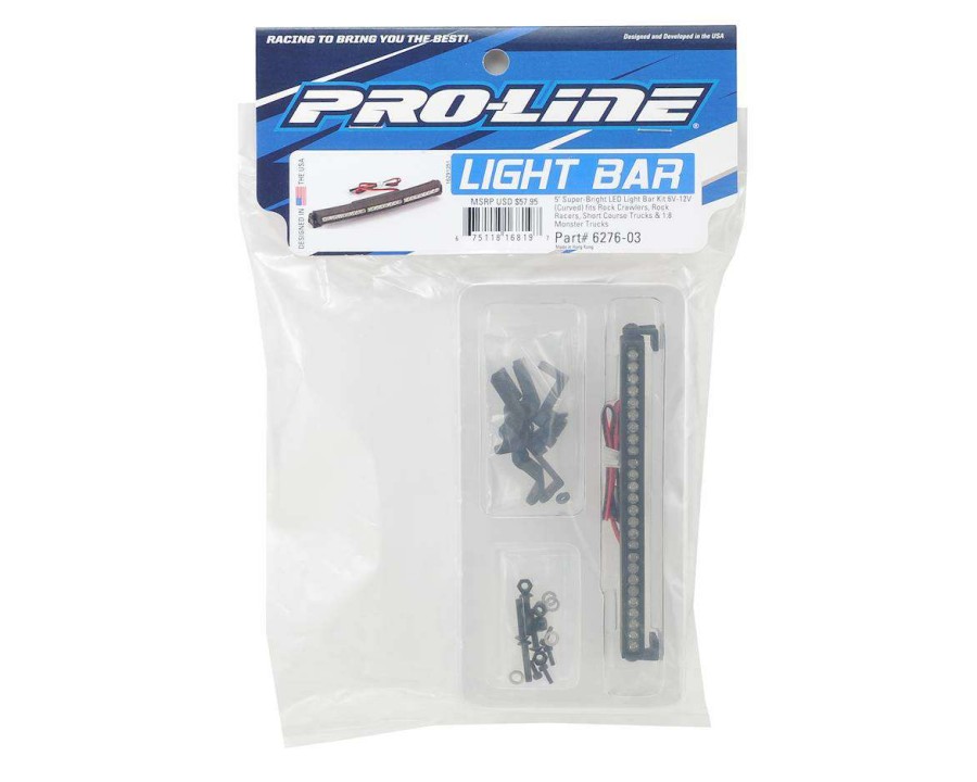 Parts Pro-Line | Pro-Line 5 Curved Super-Bright Led Light Bar Kit (6V-12V)