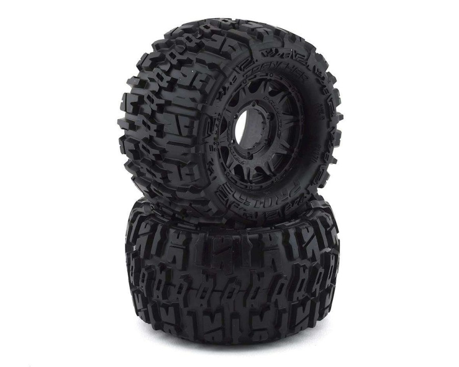 Tires/Wheels Pro-Line | Pro-Line Trencher 2.8 Tires W/Raid 6 30 Wheels (2) (M2) (Black) W/Removable Hex