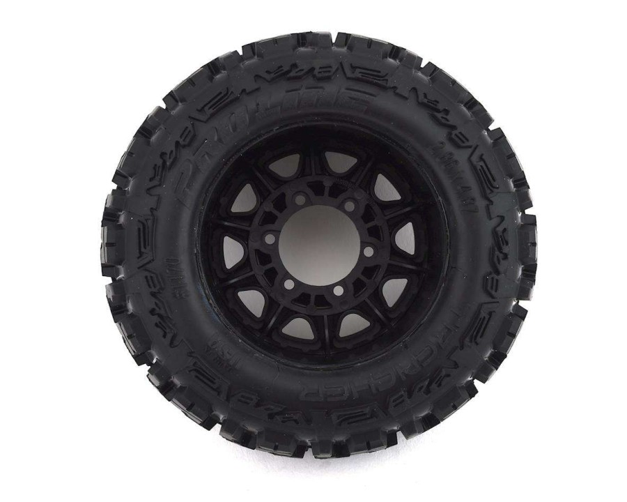 Tires/Wheels Pro-Line | Pro-Line Trencher 2.8 Tires W/Raid 6 30 Wheels (2) (M2) (Black) W/Removable Hex