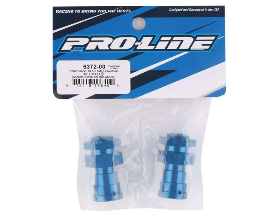 Parts Pro-Line | Pro-Line X-Maxx Hd Performance 24Mm 1/5 Axle Conversion (Blue) (2)