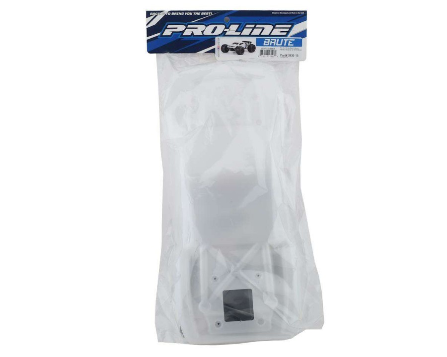 Parts Pro-Line | Pro-Line Brute Pre-Cut Bash Armor Body (White) (E-Revo 2.0)