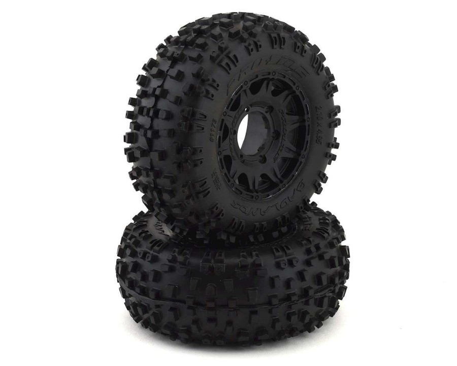 Tires/Wheels Pro-Line | Pro-Line Badlands 2.8 Pre-Mounted W/Raid Electric Rear Wheels (Black) (2) (M2) W/12Mm Removable Hex