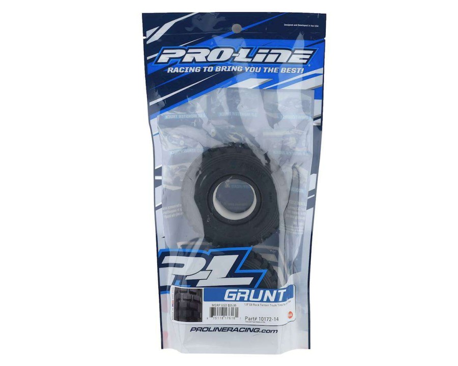 Parts Pro-Line | Pro-Line Grunt Rock Terrain 1.9 Rock Crawler Tires (2) (G8) W/Memory Foam