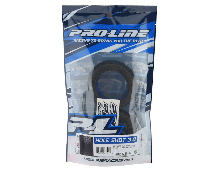 Tires/Wheels Pro-Line | Pro-Line Hole Shot 3.0 2.2 2Wd Buggy Front Tires (2) (M3)