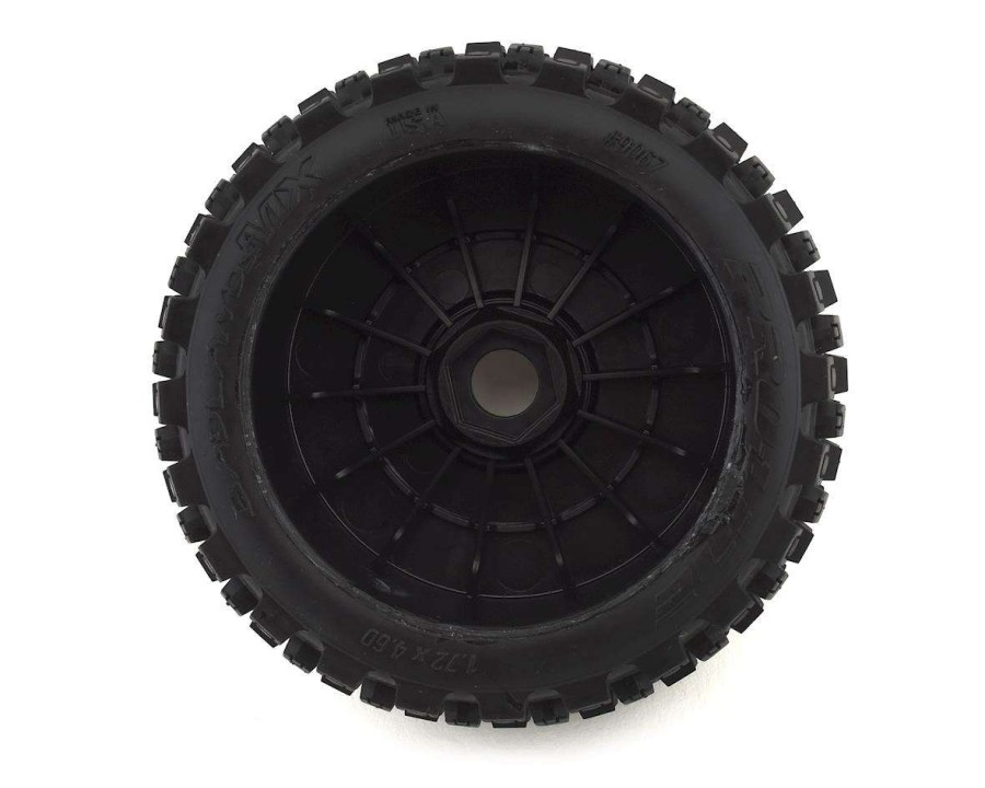 Tires/Wheels Pro-Line | Pro-Line Badlands Mx Pre-Mounted 1/8 Buggy Tires (Black) (2) (M2) W/Velocity V2 Wheel