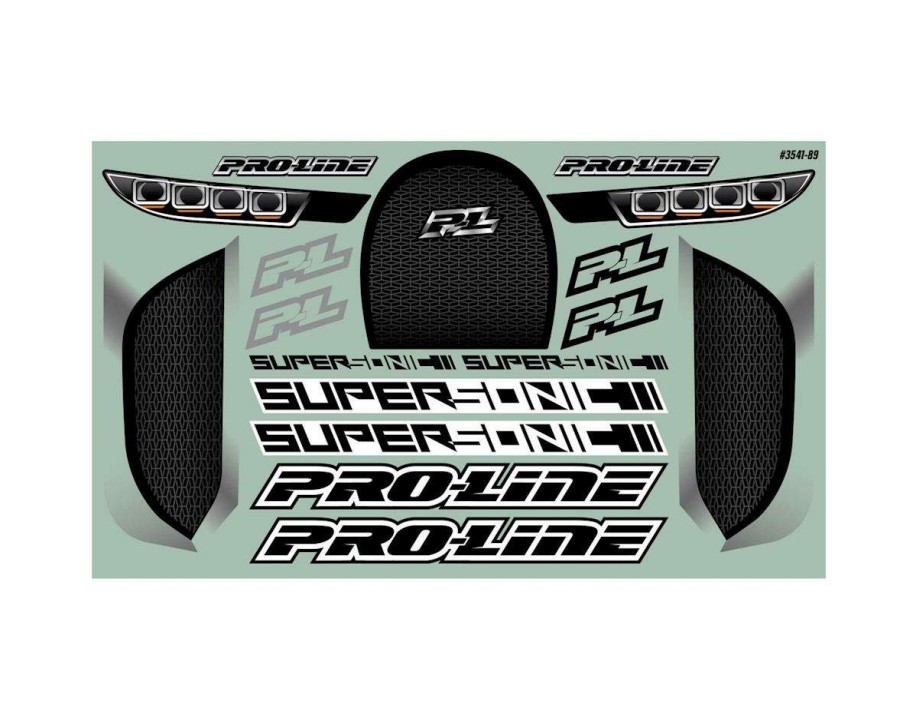 Parts Pro-Line | Pro-Line Supersonic Speed Run Body (Clear) (Slash 4 4)