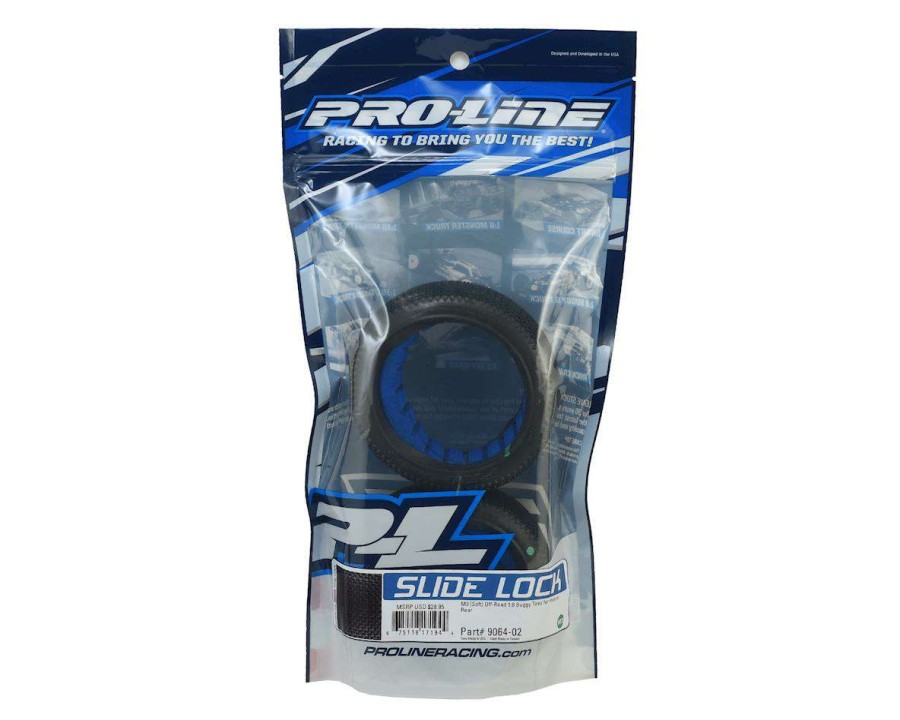 Tires/Wheels Pro-Line | Pro-Line Slide Lock 1/8 Buggy Tires W/Closed Cell Inserts (2) (M3)