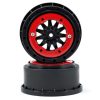 Tires/Wheels Pro-Line | Pro-Line Protrac F-11 Bead-Loc Short Course Wheels (Black/Red) (2) W/12Mm Hex (2Wd Slash)