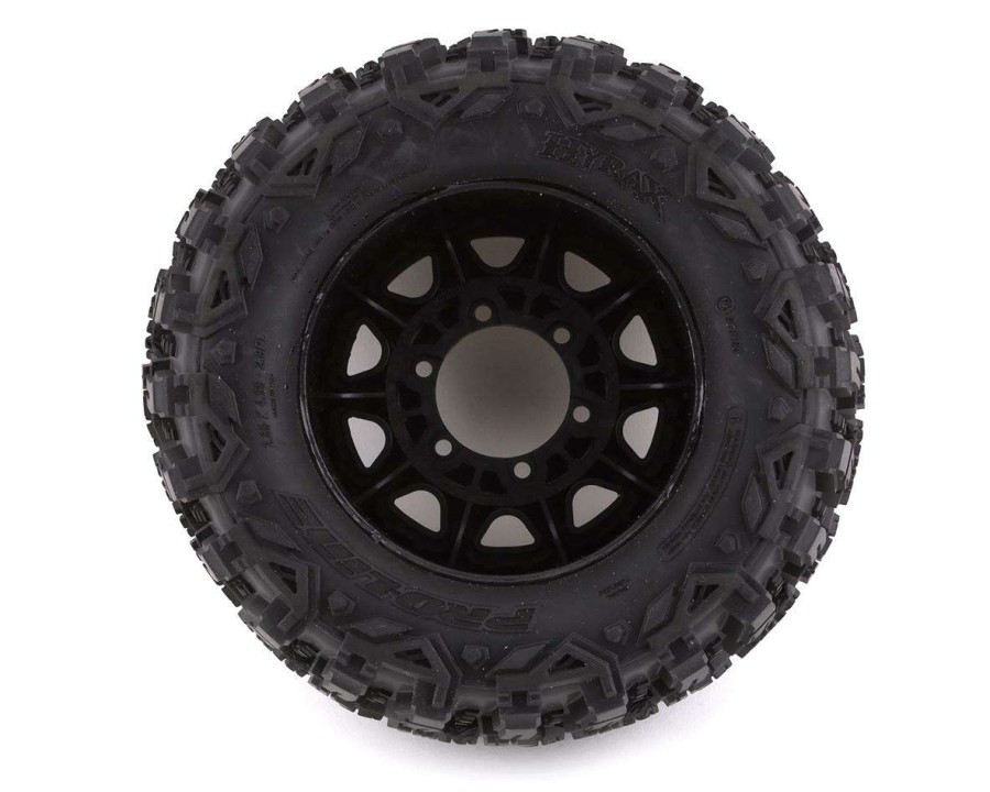 Tires/Wheels Pro-Line | Pro-Line Hyrax 2.8 Pre-Mounted Tires W/Raid Rear Wheels (2) (Black) (M2) W/Removable 12Mm Hex