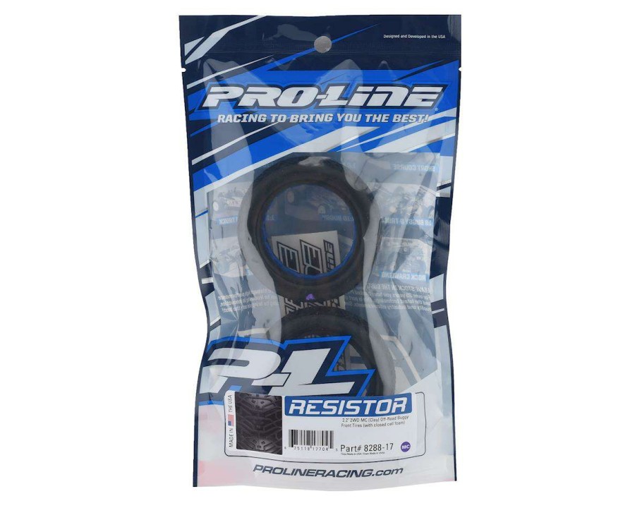 Tires/Wheels Pro-Line | Pro-Line Resistor 2.2 2Wd Buggy Front Tires (2) (Mc)